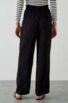 Dorothy Perkins Washed Twill Wide Leg Trousers thumbnail 3