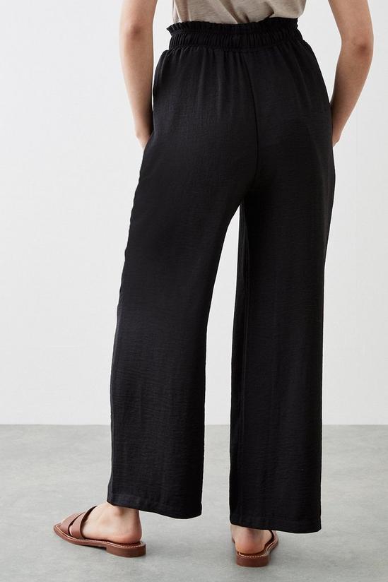 Dorothy Perkins Petite Washed Twill Wide Leg Trouser 3