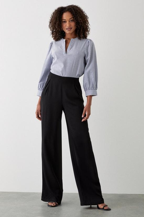 Dorothy Perkins Tall Pull On Wide Leg Trousers 2