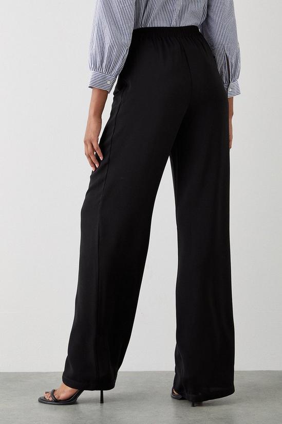 Dorothy Perkins Tall Pull On Wide Leg Trousers 3