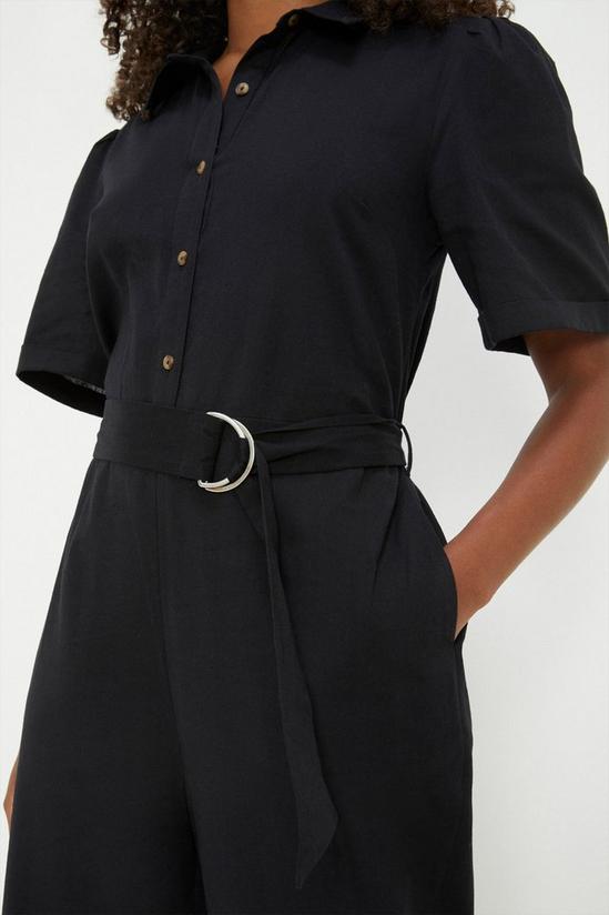 Dorothy Perkins Tall Belted Button Down Jumpsuit 2