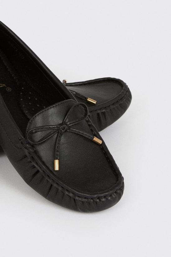 Good For the Sole Good For The Sole: Nyla Comfort Bow Soft Loafers 4