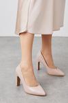 Dorothy Perkins Wide Fit Delma Slim Heel Court Shoes thumbnail 1