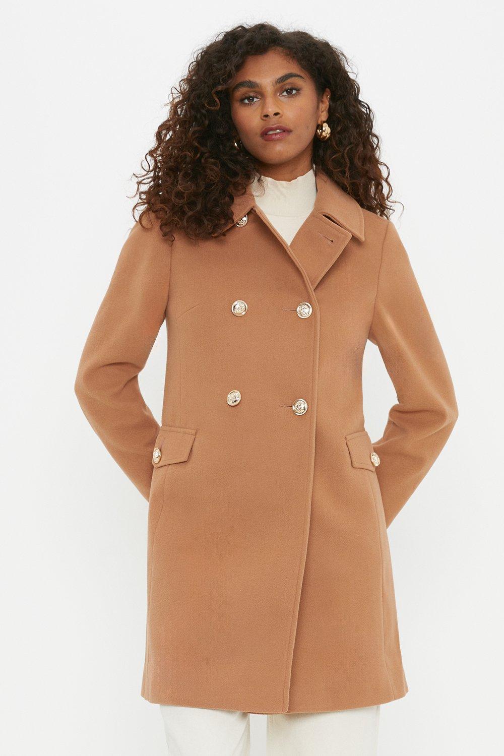 Dorothy perkins cheap wool coat