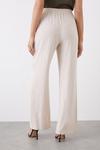 Dorothy Perkins Pull On Linen Look Wide Leg Trousers thumbnail 3