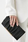 Dorothy Perkins Bailey Satin Rouched Clutch Bag thumbnail 1