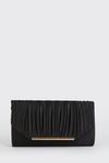 Dorothy Perkins Bailey Satin Rouched Clutch Bag thumbnail 2