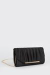 Dorothy Perkins Bailey Satin Rouched Clutch Bag thumbnail 3