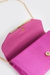Dorothy Perkins Bailey Satin Rouched Clutch Bag thumbnail 4
