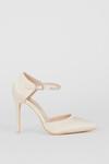 Dorothy Perkins Dami Satin Embellished Two Part Court Shoes thumbnail 2
