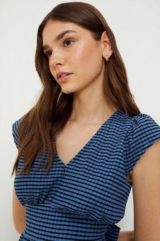 Dorothy Perkins Frill Tie Back Gingham Top 2