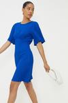 Dorothy Perkins Cobalt Flutter Sleeve Mini Dress thumbnail 2