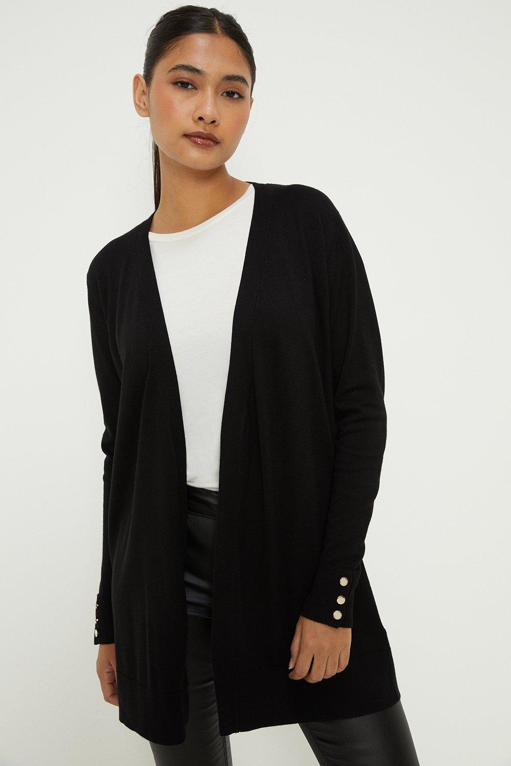 Petite longline clearance cardigan