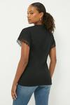 Dorothy Perkins Tall Lace Trim Sleeve T-shirt thumbnail 3