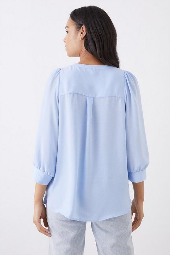 Dorothy Perkins Light Blue Overhead Shirt 3