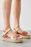 Good For the Sole Good For The Sole: Hazel Wide Fit Comfort Low Wedges thumbnail 1
