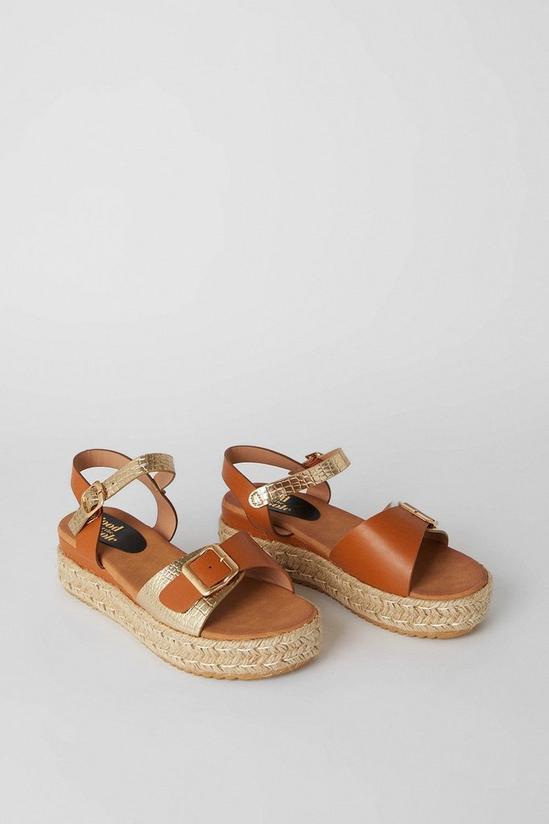 Good For the Sole Good For The Sole: Hazel Wide Fit Comfort Low Wedges 3