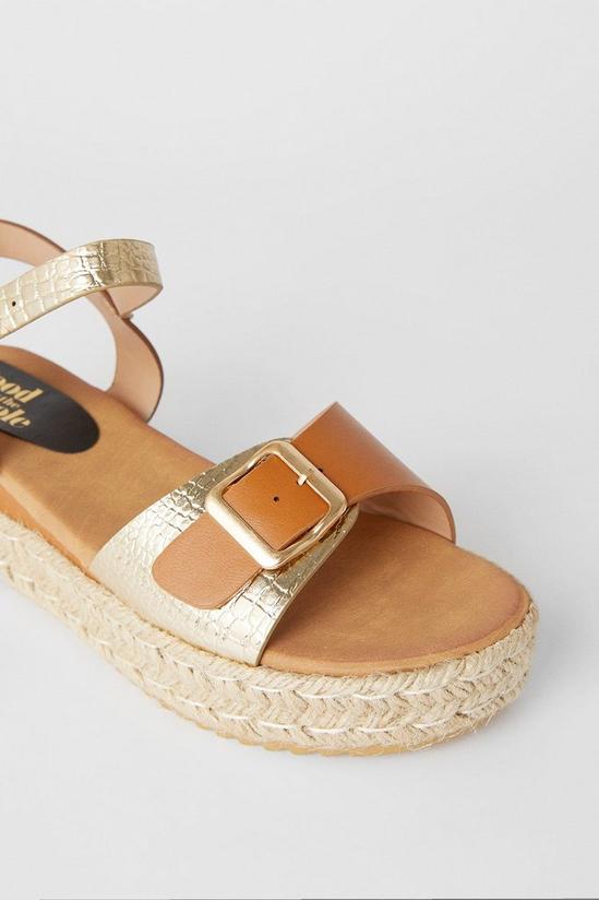 Good For the Sole Good For The Sole: Hazel Wide Fit Comfort Low Wedges 4