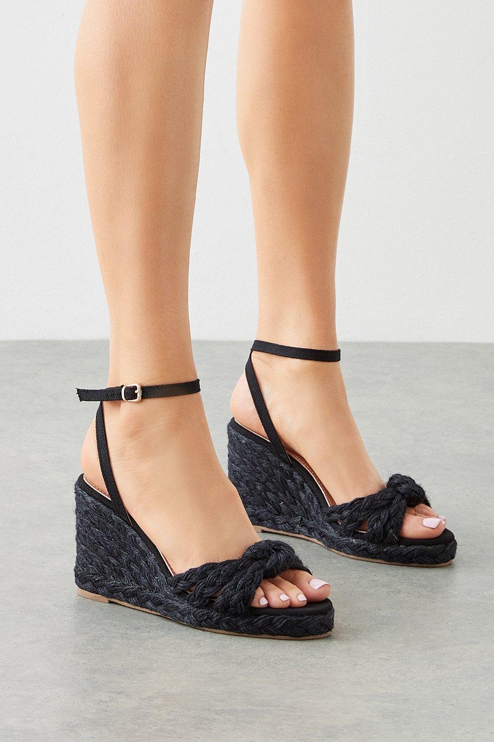 Womens Rosella Rope Knot Wedges
