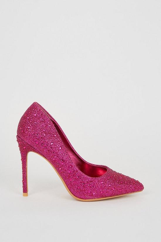 Faith Faith: Ciara Sparkly Court Shoes 2