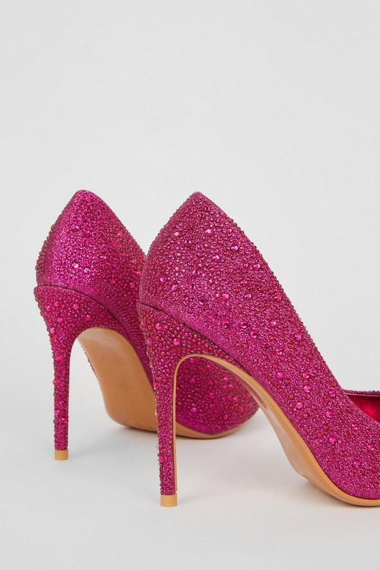 Faith Faith: Ciara Sparkly Court Shoes 4