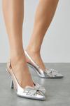 Dorothy Perkins Betsie Bow Sling Back Court Shoes thumbnail 1