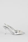 Dorothy Perkins Betsie Bow Sling Back Court Shoes thumbnail 2
