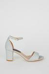Dorothy Perkins Sully Glitter Two Part Heel Sandals thumbnail 2