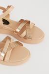 Good For the Sole Good For The Sole: Wide Fit Harper Low Wedges thumbnail 4