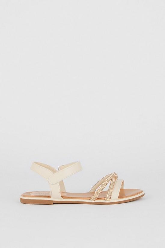 Good For the Sole Good For The Sole: Wide Fit Moni Flat Sandals 2