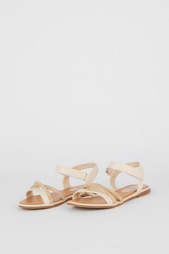 Good For the Sole Good For The Sole: Wide Fit Moni Flat Sandals 3