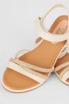 Good For the Sole Good For The Sole: Wide Fit Moni Flat Sandals thumbnail 4