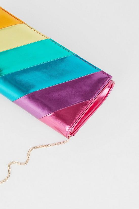Dorothy Perkins Faith: Magic Multi Coloured Clutch Bag 4