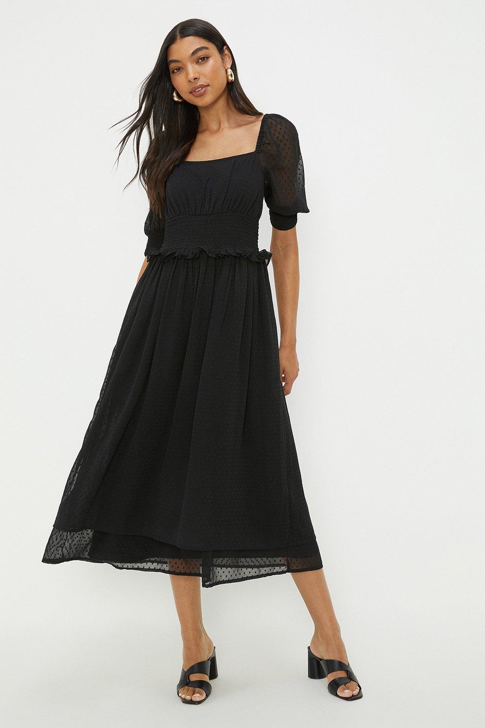 Dorothy perkins black dress sale sale