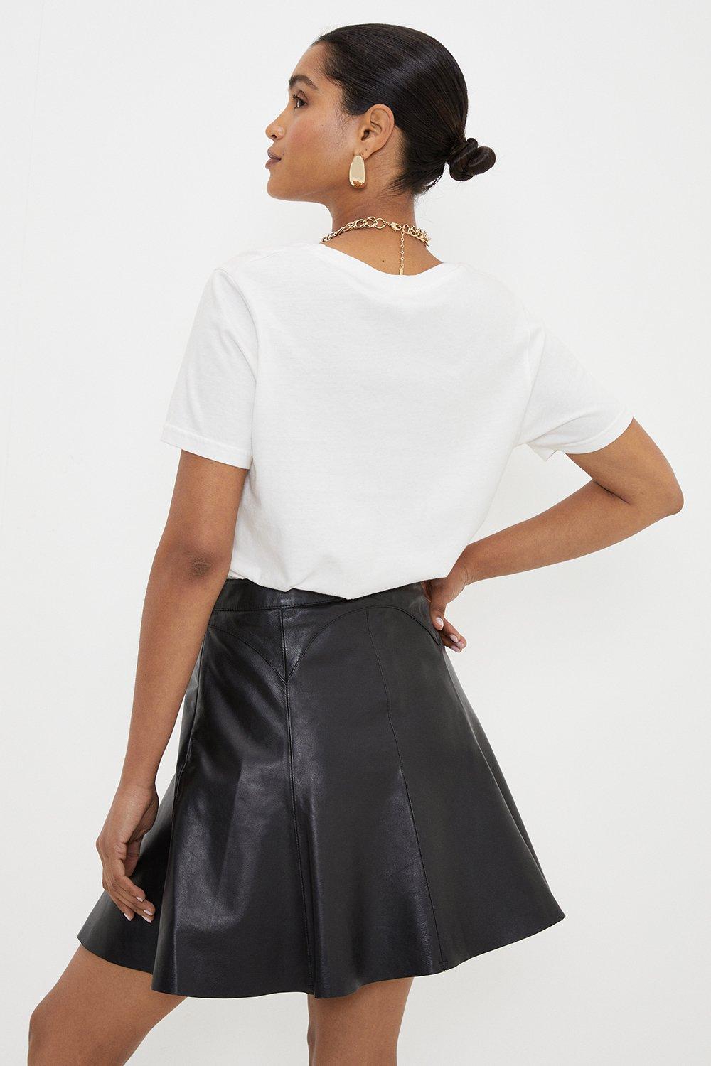 Skirts | Real Leather Mini Skirt | Dorothy Perkins