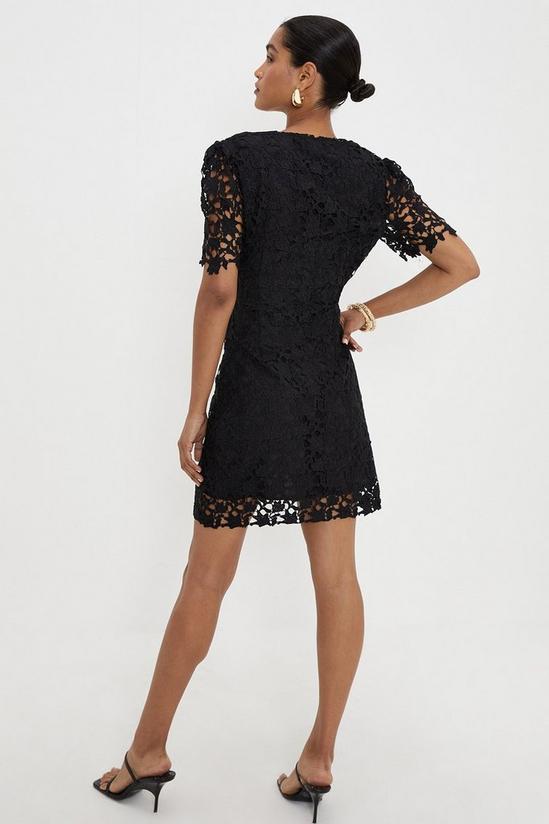 Dorothy Perkins Lace Button Front Mini Dress 4