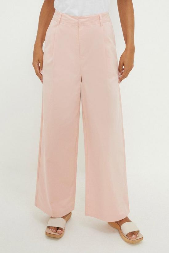 Dorothy Perkins Wide Leg Cotton Trousers 1
