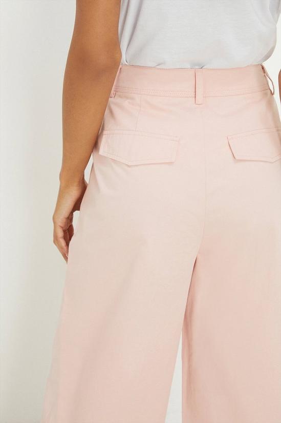 Dorothy Perkins Wide Leg Cotton Trousers 4