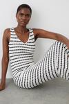 Dorothy Perkins Stripe Knitted Maxi Beach Dress thumbnail 2