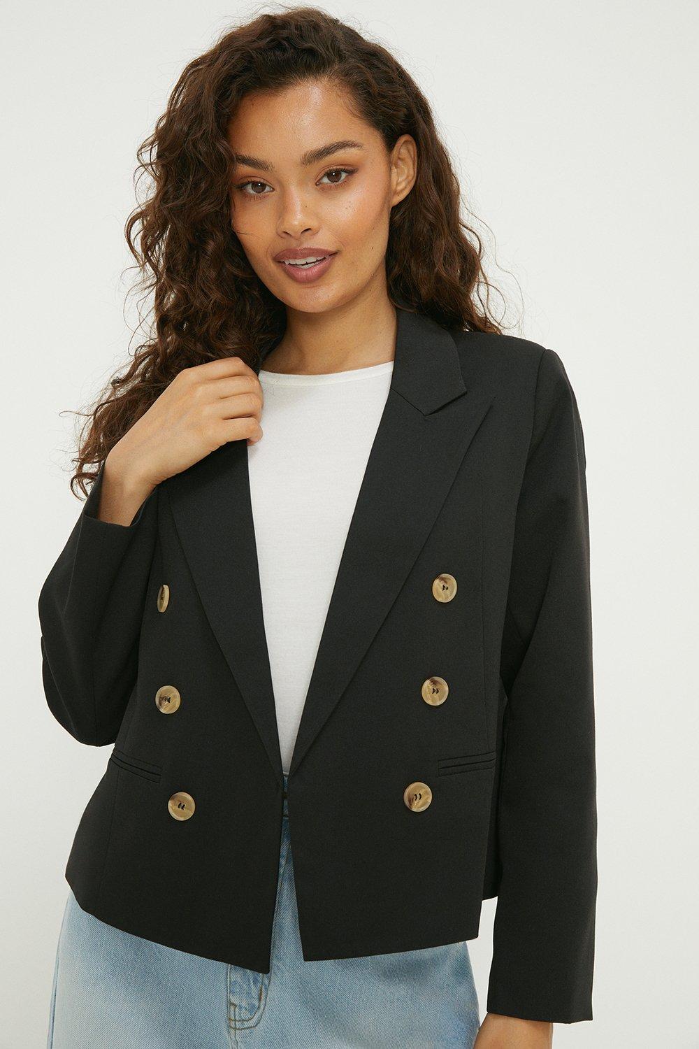 Petite hotsell cropped blazer