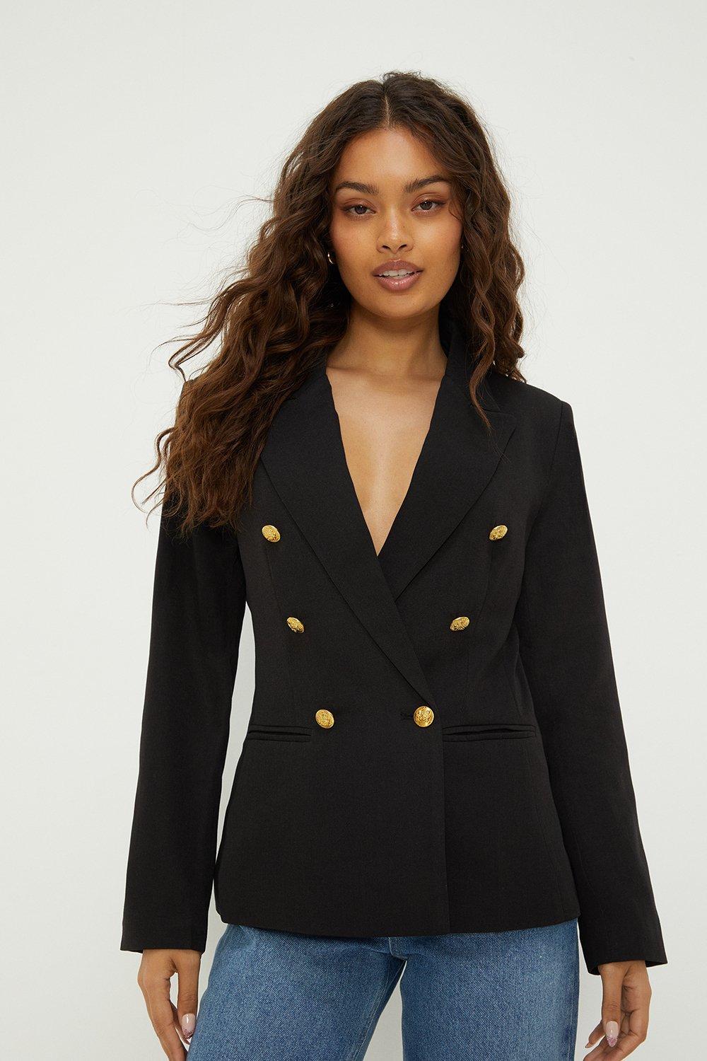 Suits | Petite Military Blazer | Dorothy Perkins