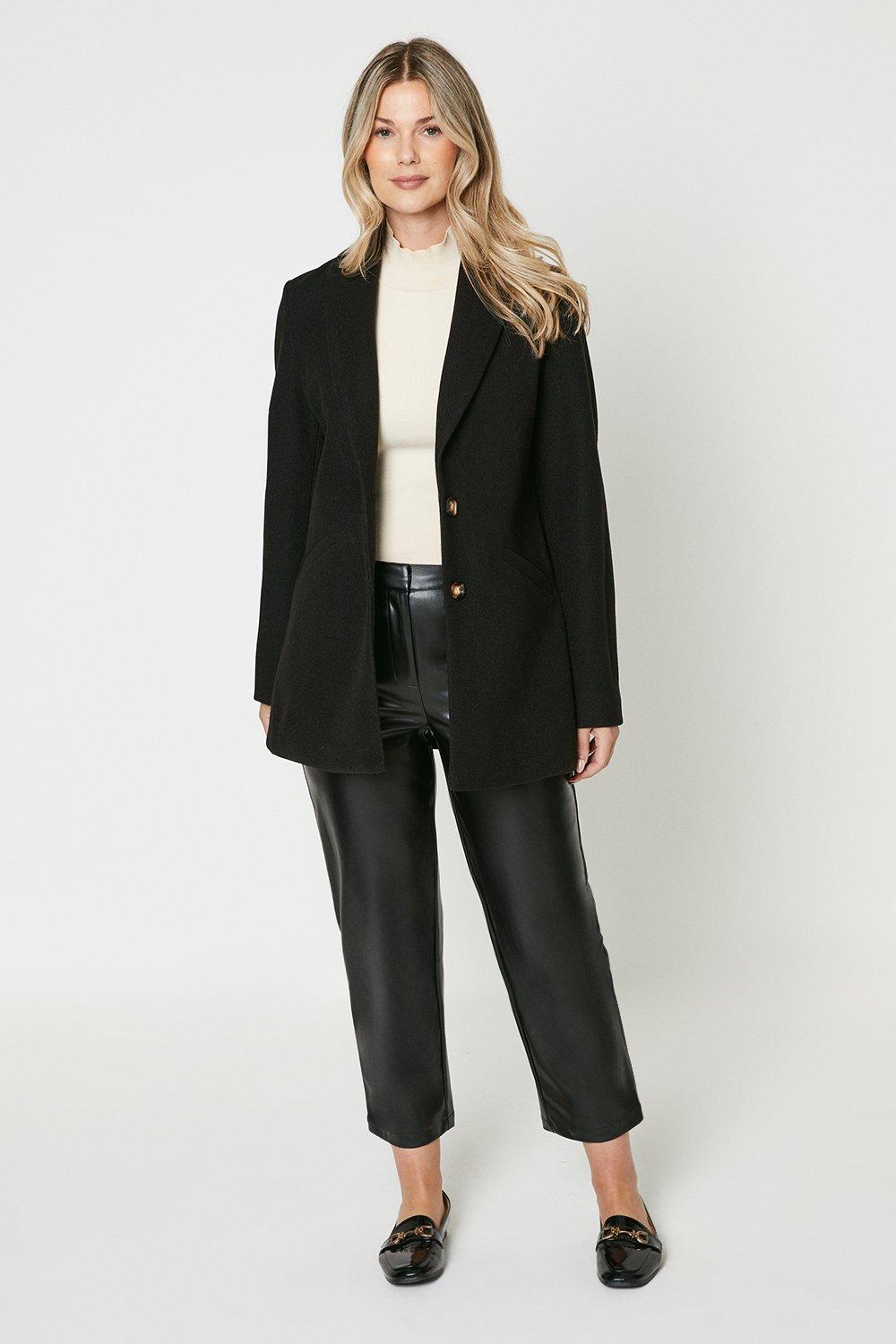 Jackets Coats Single Breasted Coat Dorothy Perkins