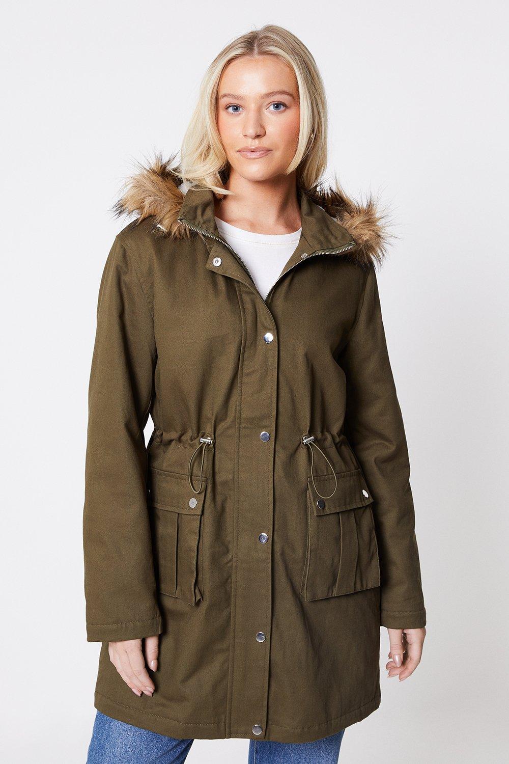 Dorothy perkins store duffle coat