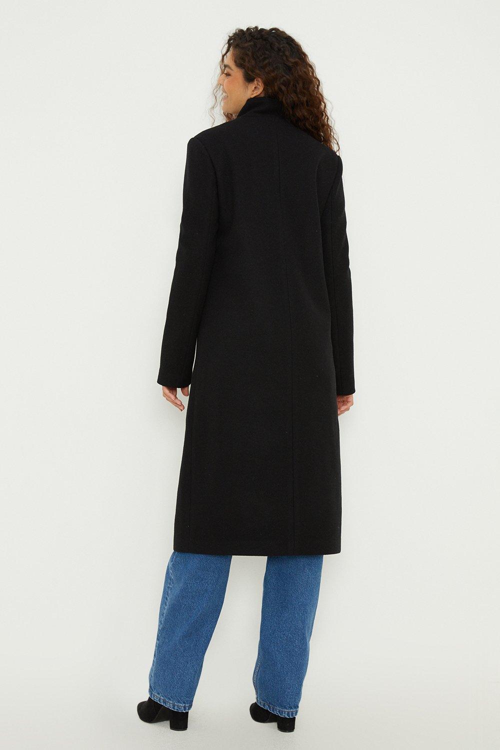 Dorothy perkins funnel hot sale neck coat