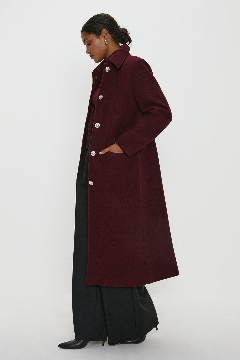 Dorothy perkins berry on sale coat