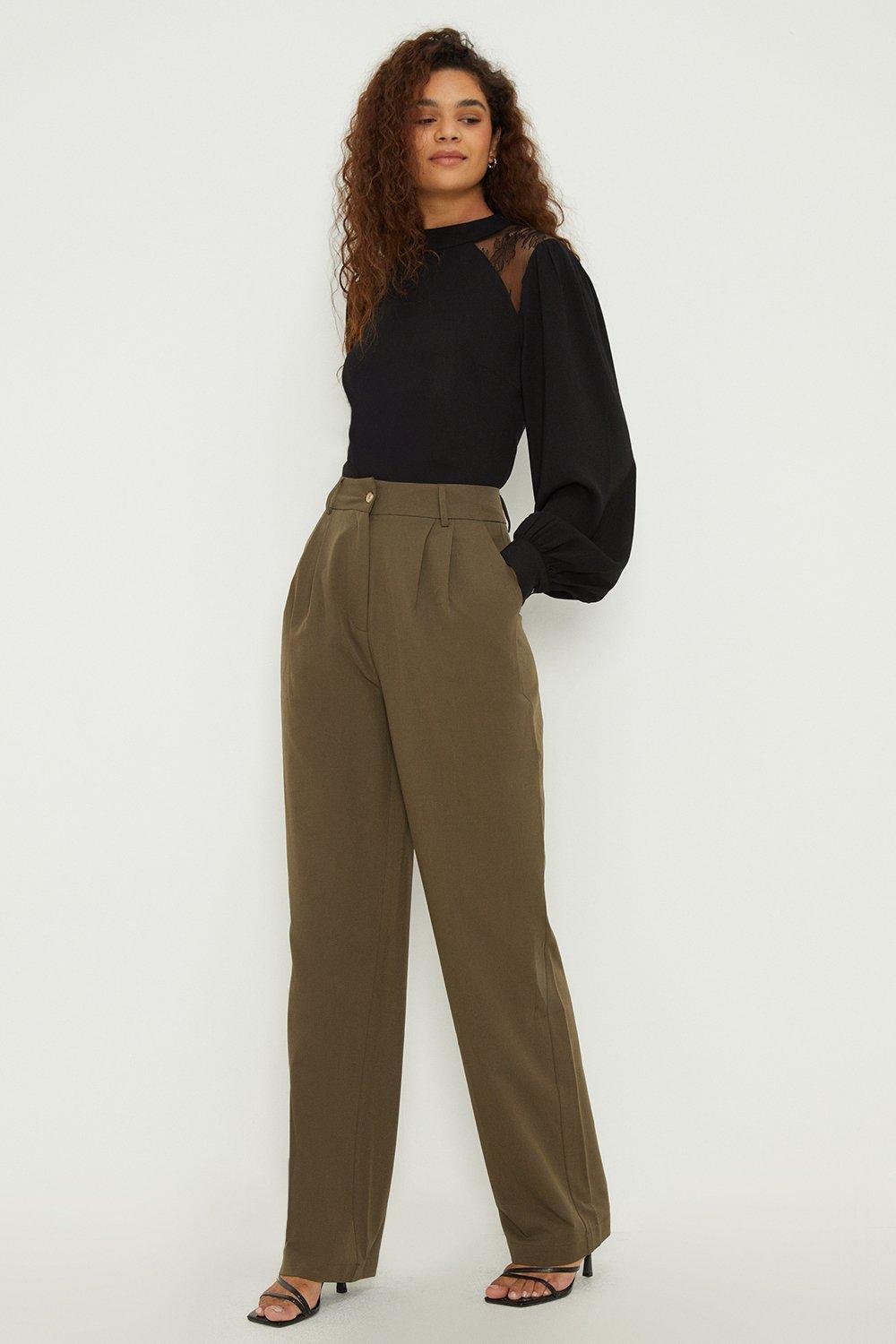 High waisted best sale pants women's tall