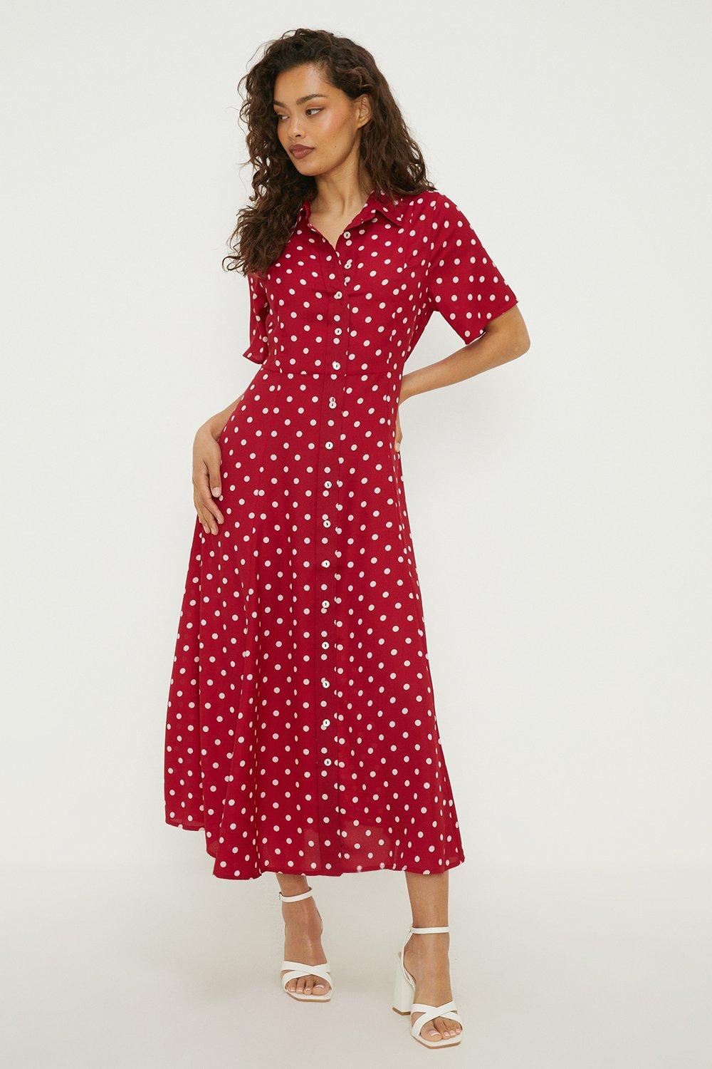 Dorothy perkins clearance red dress sale