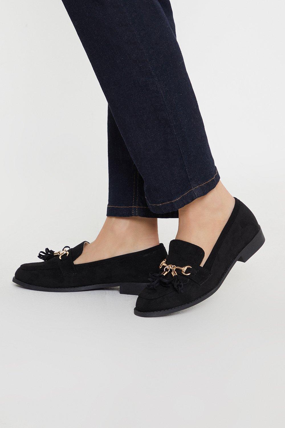 Womens Lucy Tassel Loafers