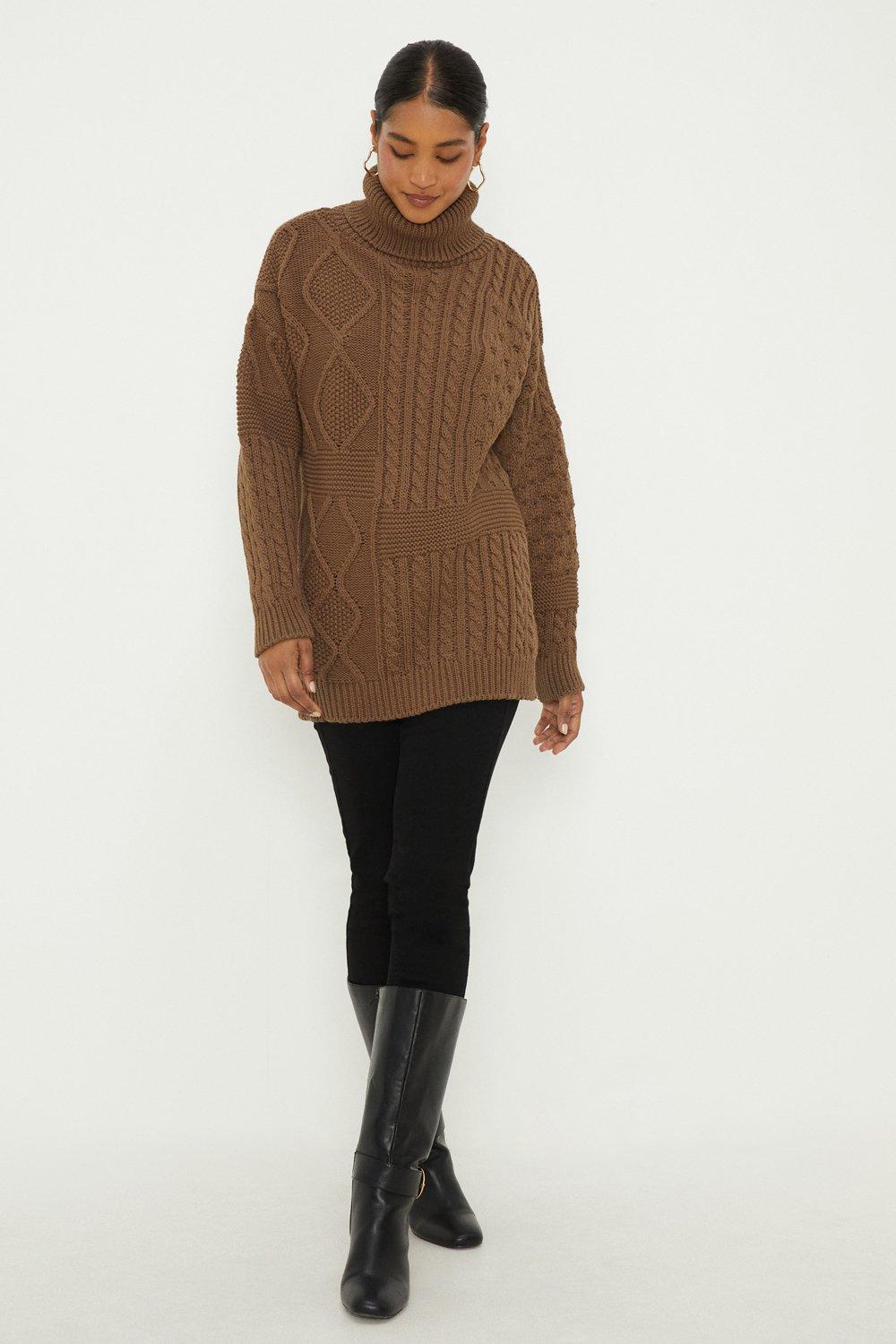 Chunky discount longline jumper