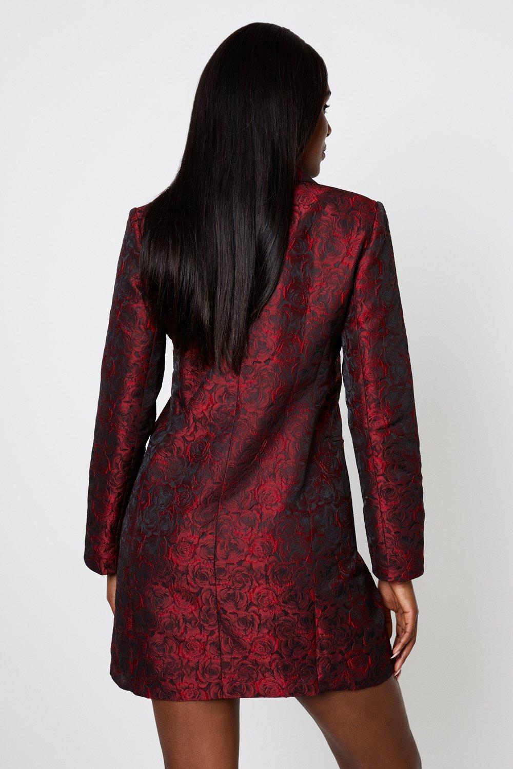 Dorothy perkins red hot sale snake print dress